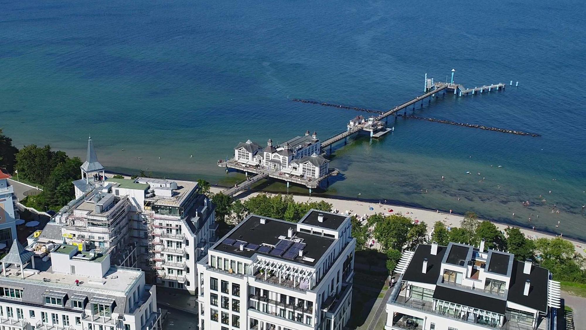 Haus Baltic 12 Mit Balkon - Zentrale Lage Im Ostseebad Sellin 外观 照片