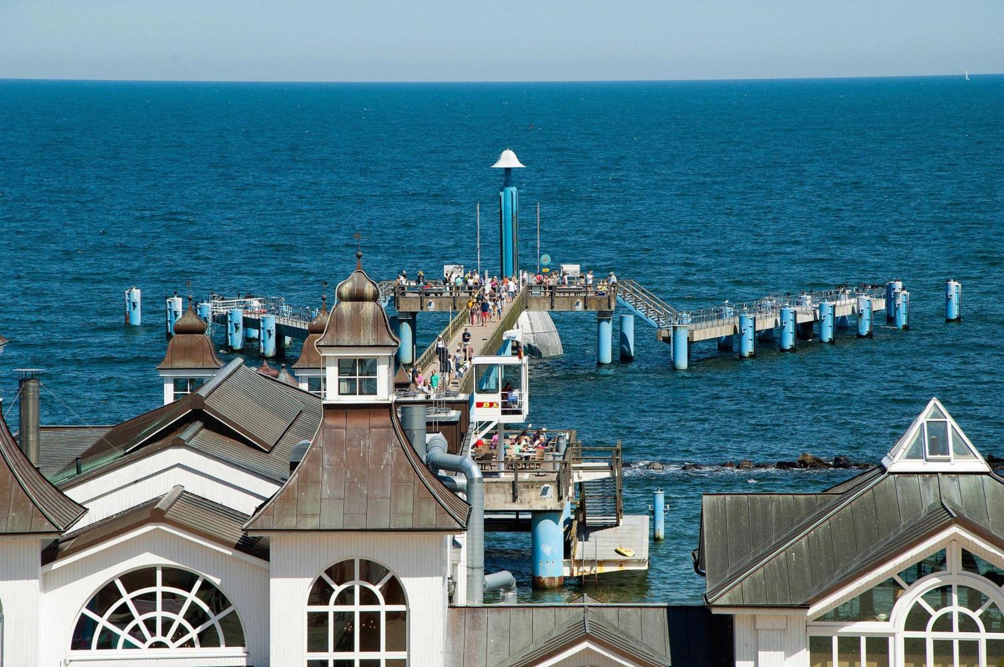 Haus Baltic 12 Mit Balkon - Zentrale Lage Im Ostseebad Sellin 外观 照片