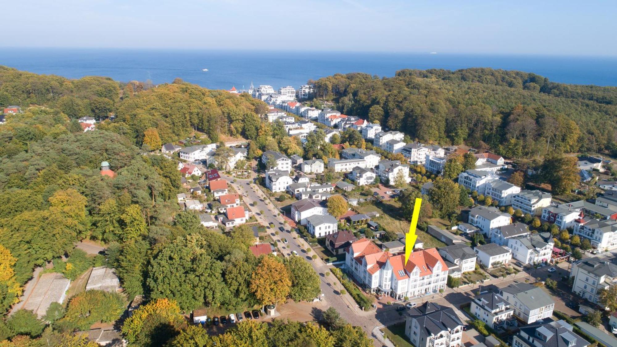 Haus Baltic 12 Mit Balkon - Zentrale Lage Im Ostseebad Sellin 外观 照片